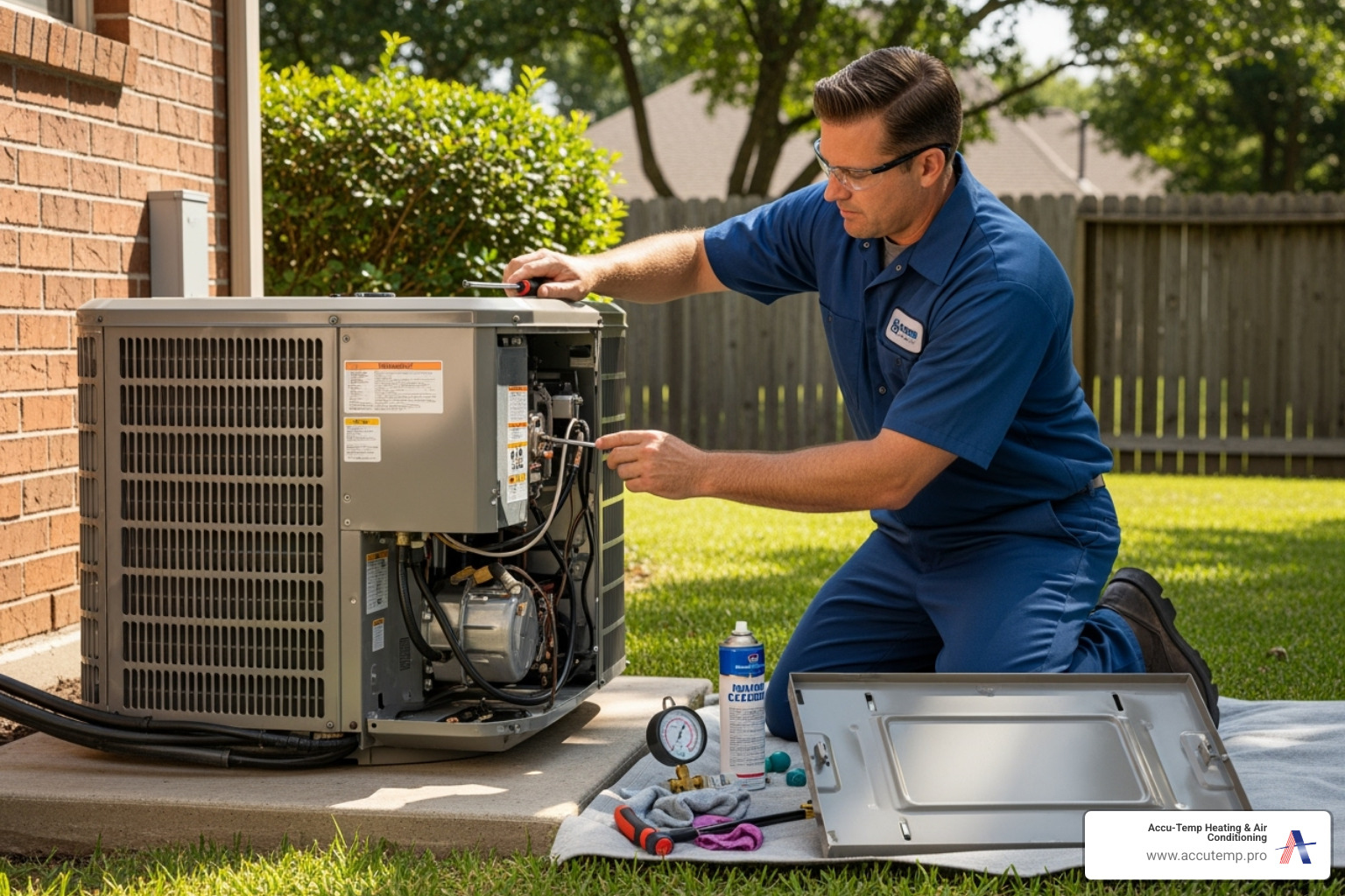 Routine AC service