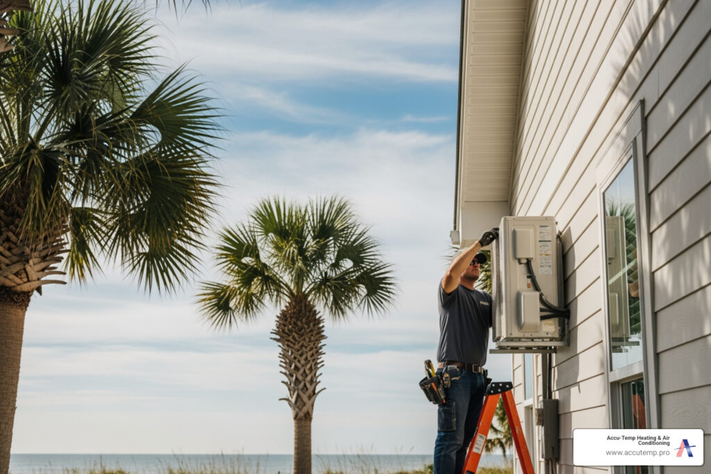Flagler Beach's Best: How to Choose a Mini Split Installation Company 2 mini split heat pumps installation company in flagler beach, fl